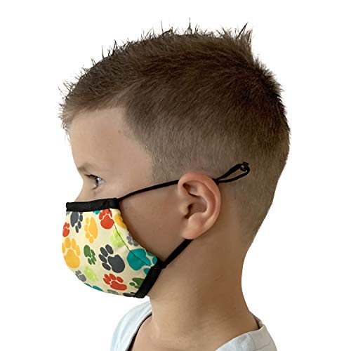 Little Chicks Adjustable Children's 3-Layer Face Mask, Reusable, Child Age 3-7 Year Old, 2 Count - Image 3