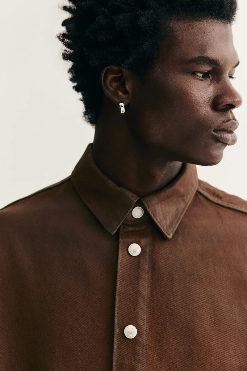 H&M Oversized Fit Denim shirt