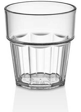 GastroPlast Unbreakable Glass 250 ml (6 Pieces) 