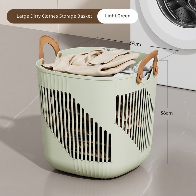 Foldable Laundry Basket for Bathroom Storage - Modern Minimalist Design