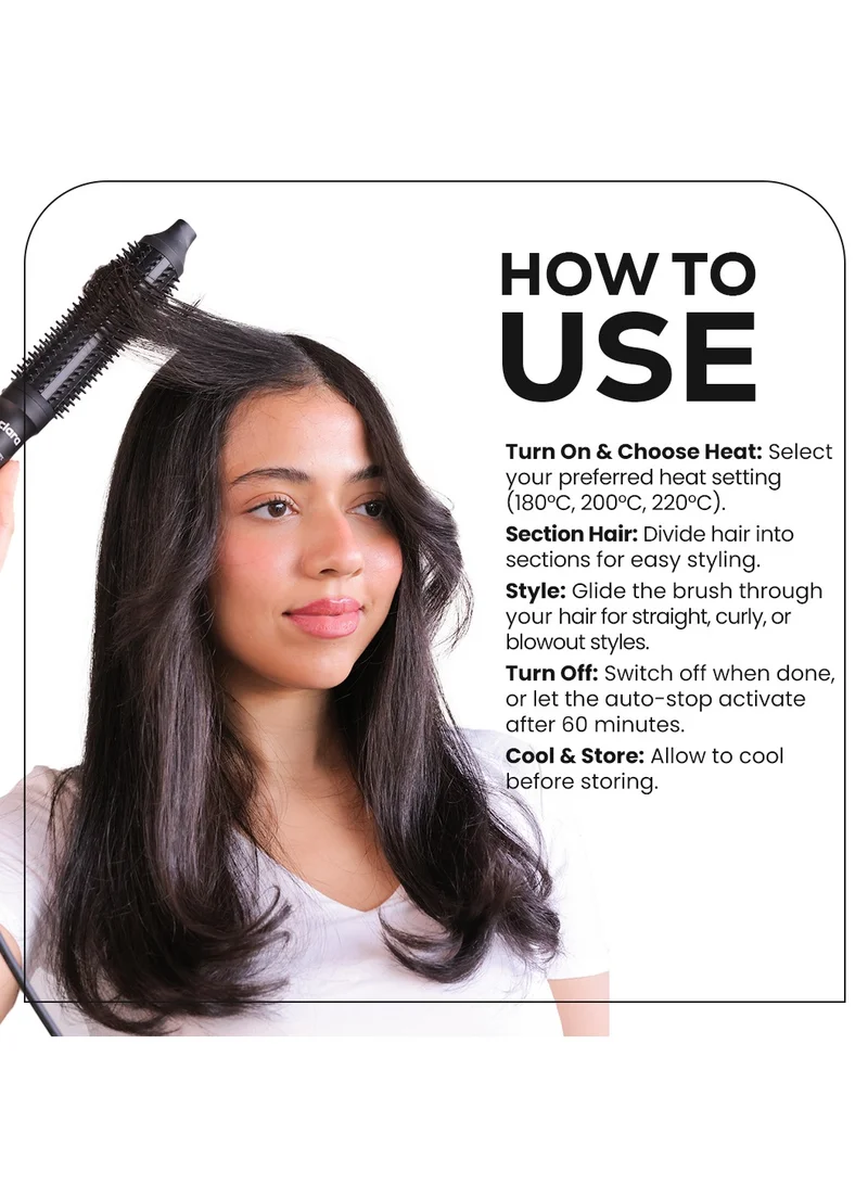 CLARA Anti-Frizz Ionic Slim Hot Brush