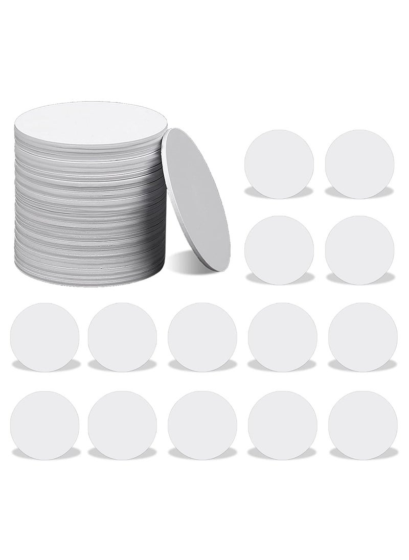 phomemo - 50 pcs Round Blank NFC Coin Tag Cards, 25mm/1 inch Diameter, Programmable 504 Bytes Memory NTAG215 Chip Compatible with All NFC-Enabled Phones and Devices - Image 1