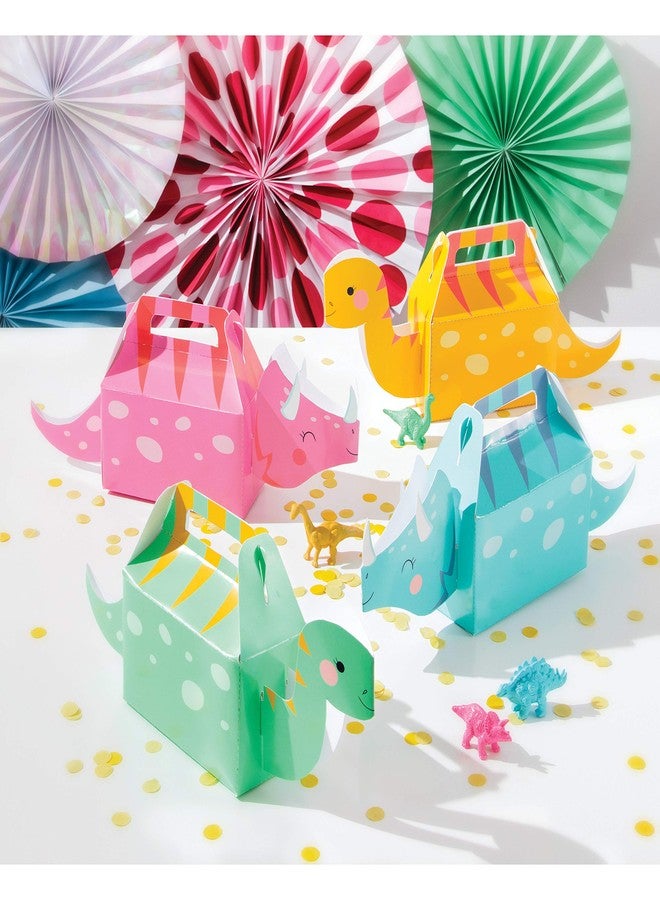 CREATIVE CONVERTING Girl Dinosaur Favor Boxes, 4 ct - Image 3