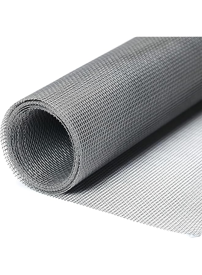 The Bros شبكة حشرات من الألياف المخصصة، مضادة للبعوض للنوافذ والأبواب والفناء، شاشة حيوانات أليفة متميزة، حاجز شبكة، غير مرئي (1 متر، 4 أقدام) - Image 1