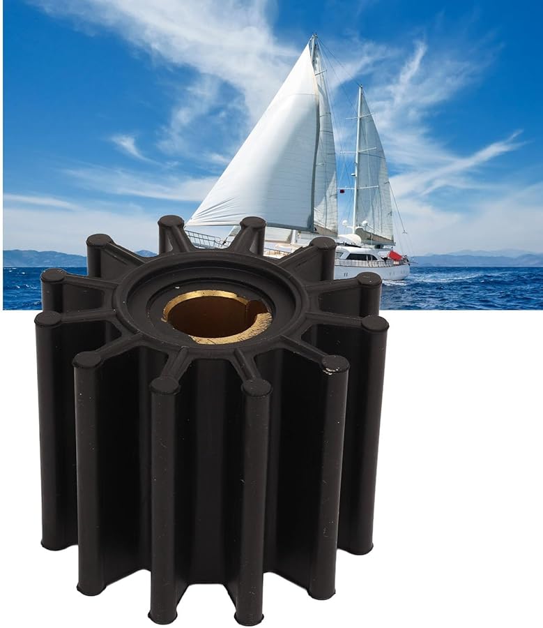 Sherwood 15000K Outboard Water Pump Impeller 18327 0001 High Strength Rubber Metal Replacement - Image 3