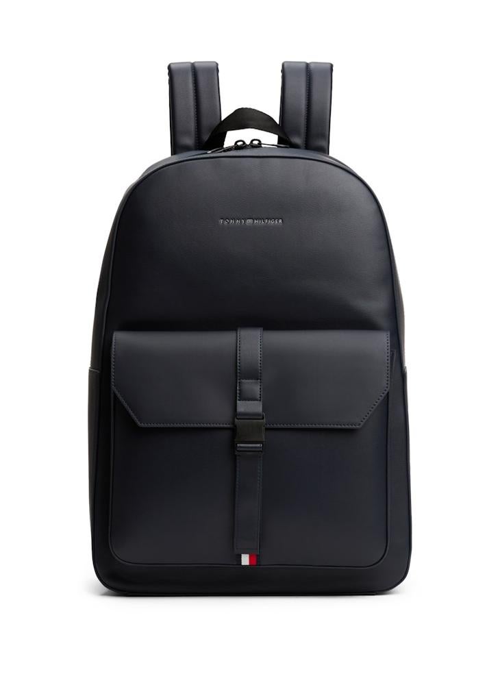 تومي هيلفيغر حقيبة ظهر بسحاب علوي ومقبض علوي كاجوال - Image 1