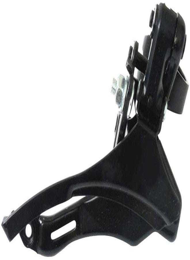 CYBIC Cycle Front Derailleur - Black, Pull-Up (Top Pull), Ideal for 3x7 or 3x8 Speed Gears - Image 1