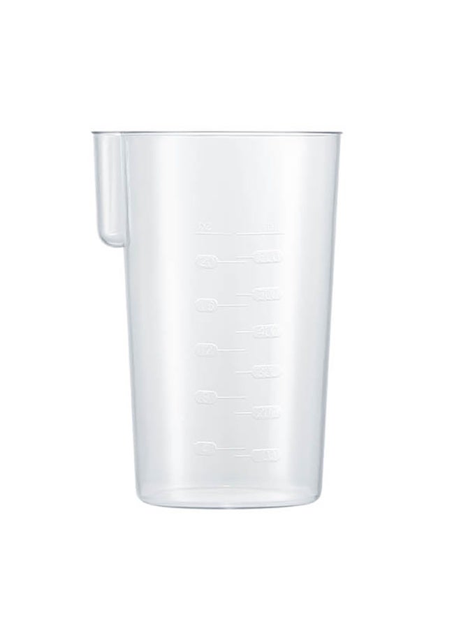 TANK Tank Hand Blender with 600ml BPA Free Beaker,with 5 Speed Control + Turbo, 600 Watts, White, CM-6003-1 - Image 4