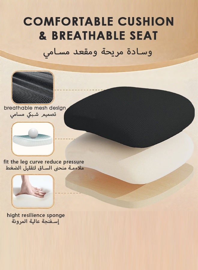 Bolivia's Office Chair,Ergonomic Mesh computer chair,Adjustable Height, Lumbar Support, ,Comfortable High Back Executive Swivel Computer Office Chair (Grey) - Image 5