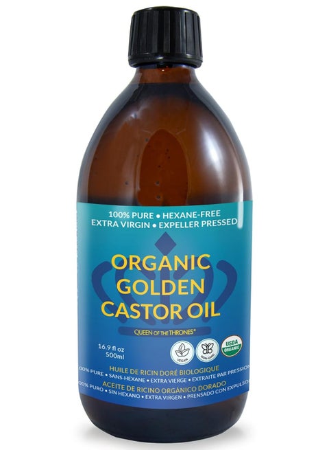 Organic Golden Castor Oil - 500mL