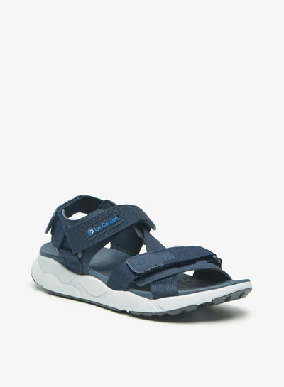 Le Confort Men Textured Floaters with Hook and Loop Closure