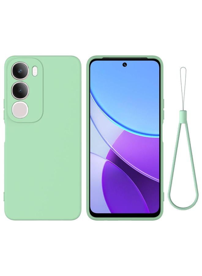 إيروريكس جراب لهاتف vivo Y29 5G مصنوع من السيليكون السائل بلون سادة ومضاد للسقوط وتغطية كاملة - Image 1