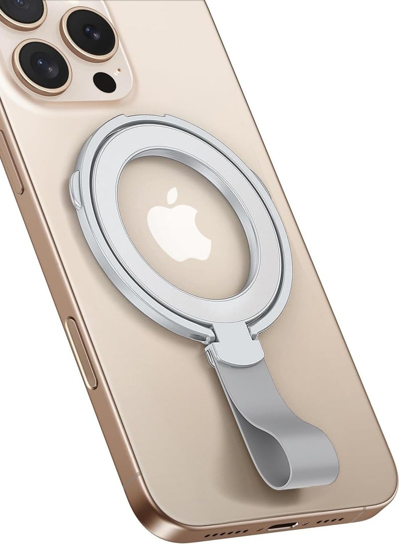 بشكل مختصر مقبض مغناطيسي للهاتف، لحامل حلقة حامل الهاتف Magsafe، حامل مغناطيسي لحامل الهاتف المغناطيسي لهاتف آيفون 16 برو ماكس / آيفون 15/14/13/12 و أندرويد - Image 1