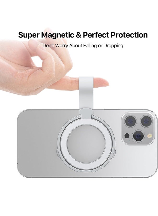 بشكل مختصر مقبض مغناطيسي للهاتف، لحامل حلقة حامل الهاتف Magsafe، حامل مغناطيسي لحامل الهاتف المغناطيسي لهاتف آيفون 16 برو ماكس / آيفون 15/14/13/12 و أندرويد - Image 2