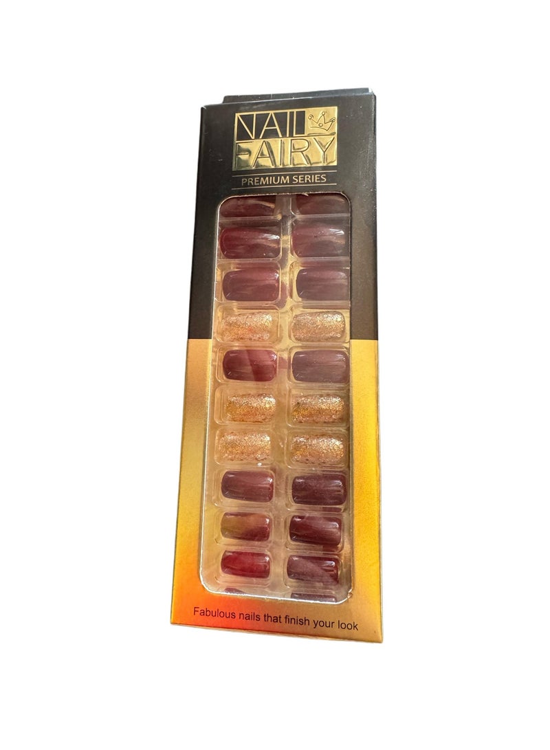 Nail Gel Naile Fairy 24pieces