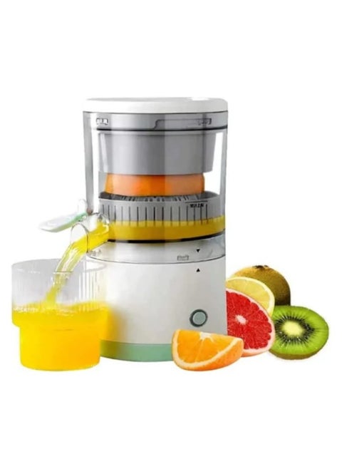 Electric Citrus Juicer, Portable Rechargeable Powerful Electric Juicer Cordless Fruit Juicer, Multifunctional 1-Button Easy Press Lemon Orange Squeezer Machine for Home & Travel Blender
