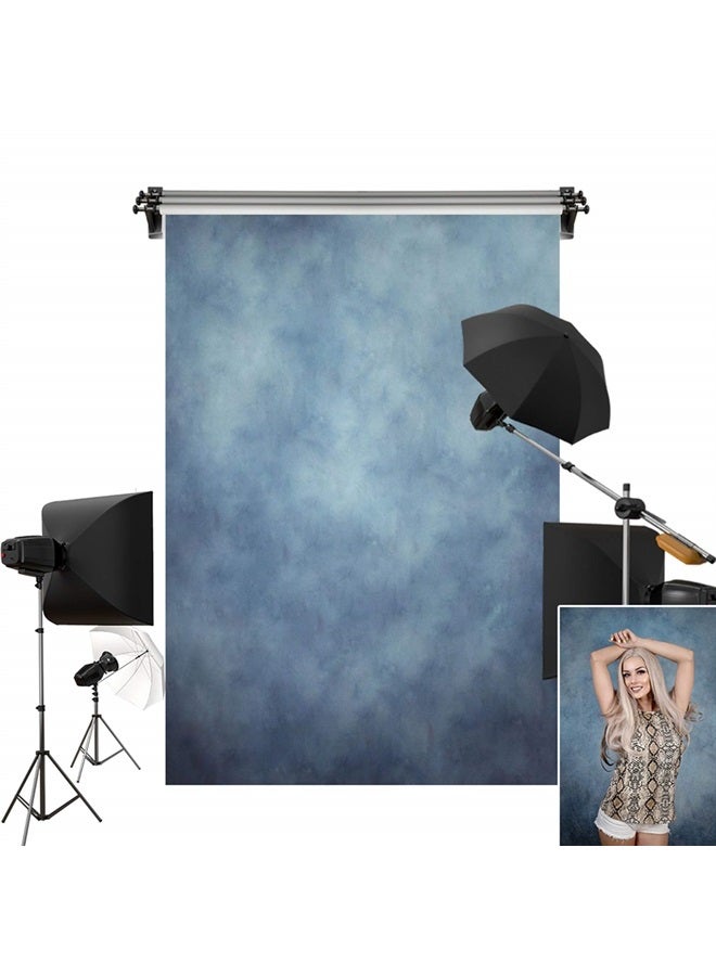 Kate 10x20ft/3m(W) x6m(H) Large Blue Backdrops Seamless Retro Blue Background Photography Props Studio Digital Printed Backdrop - Image 1