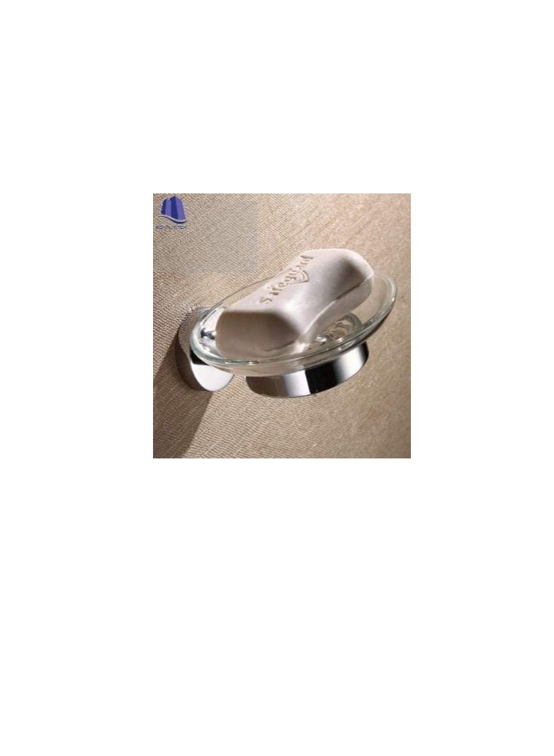 دوت حامل صابون Dot-x مثبت على الحائط حامل صابون مطلي بالكروم - Image 3