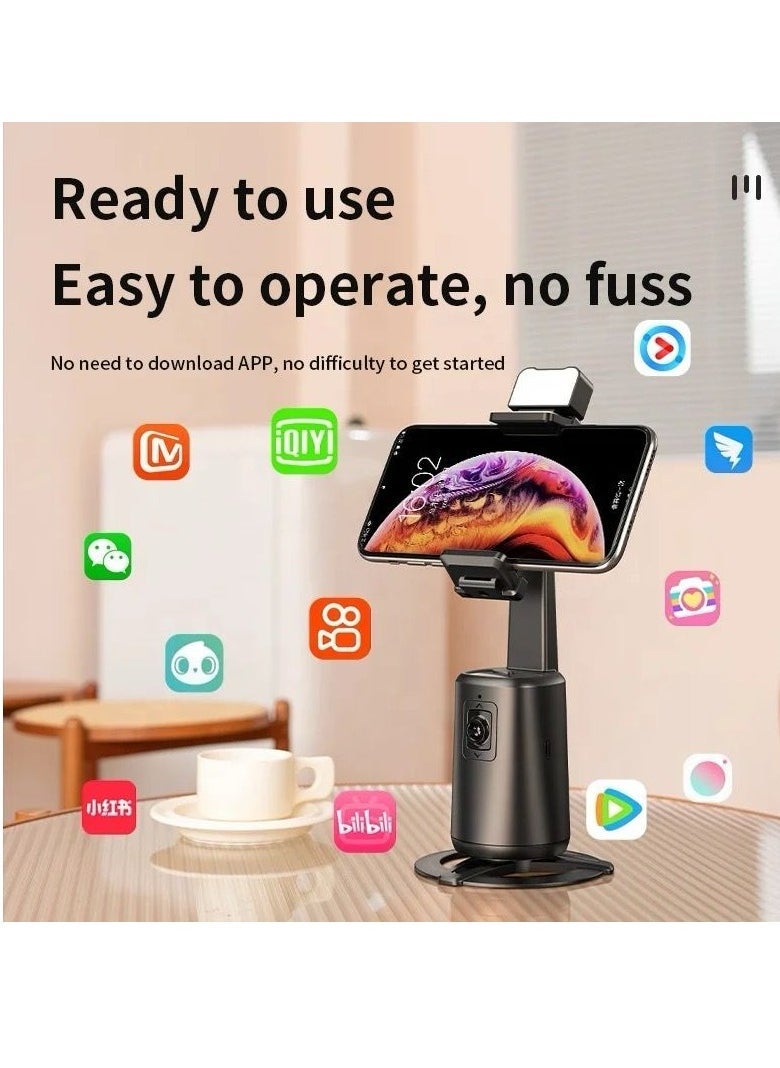 PiBlue 360° Live Broadcast Light Filling Selfie Stick | Adjustable Tripod Stand for iPhone & Android | Ring Light with 3 Brightness Levels | Perfect for Vlogging, Live Streaming, Video Calls, and Selfies | Portable, Compact, and Easy to Use - Image 2