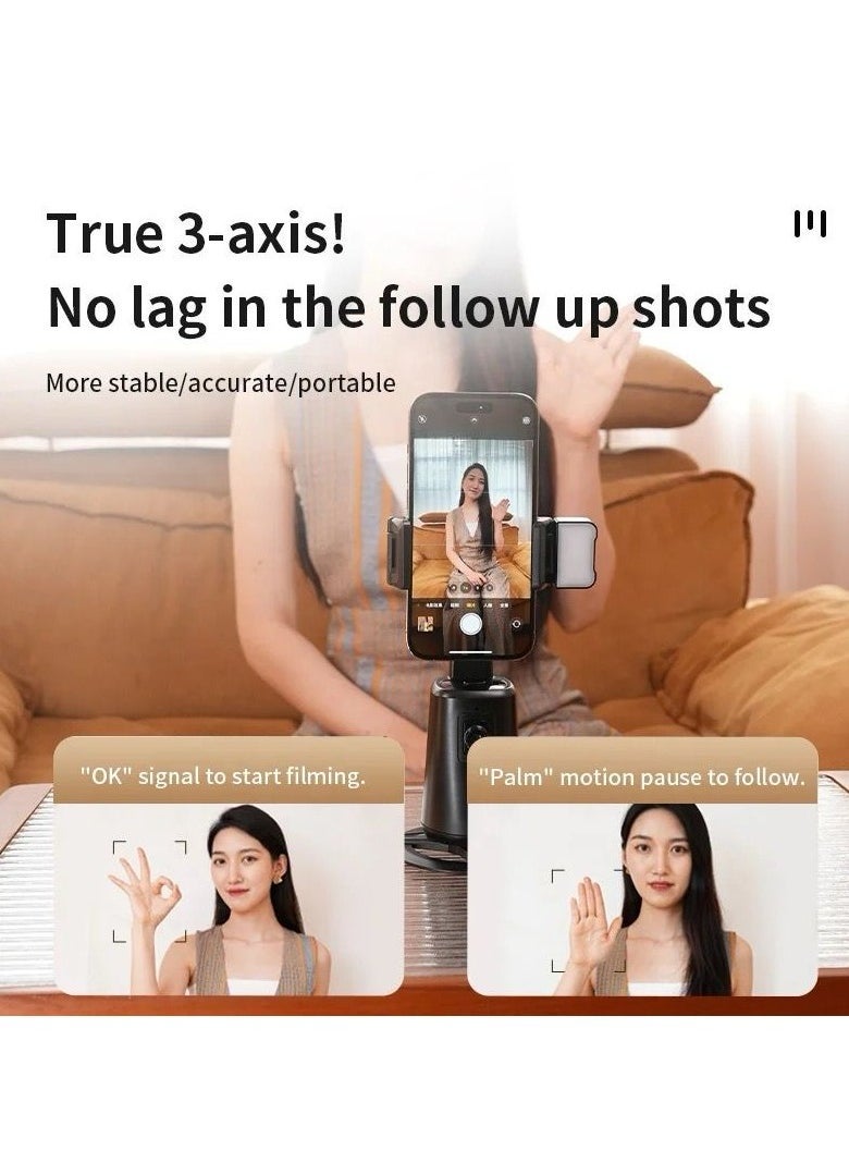 PiBlue 360° Live Broadcast Light Filling Selfie Stick | Adjustable Tripod Stand for iPhone & Android | Ring Light with 3 Brightness Levels | Perfect for Vlogging, Live Streaming, Video Calls, and Selfies | Portable, Compact, and Easy to Use - Image 3