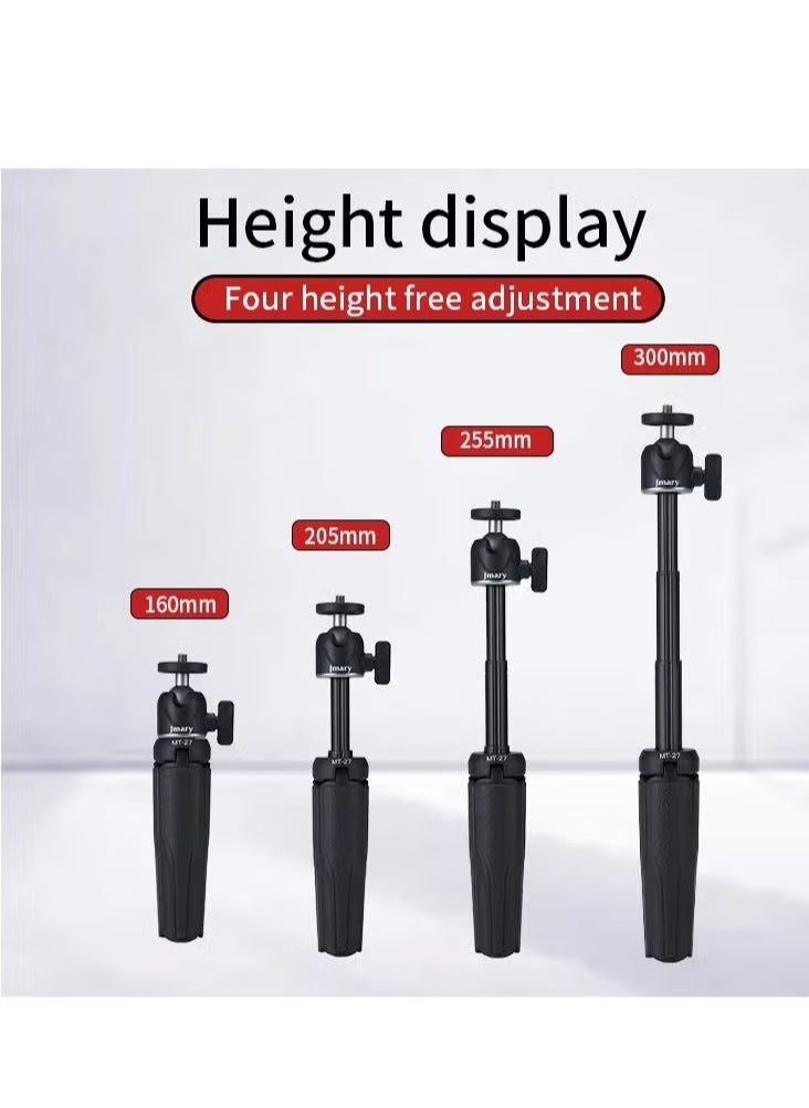 Jmary Jmary MT27 Mini Portable Lightweight Tripod Stand Smart Selfie Stick 360 Rotation for Phone and Camera  - Image 3