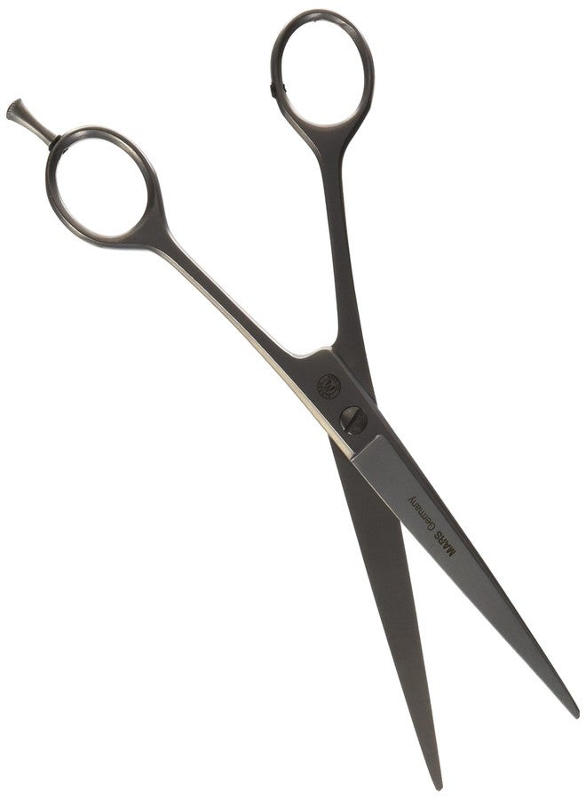 Mars Coat King Mars Professional Stainless Steel Curved Scissors Shears, Nickel Finish, 7.5" Length - Image 2