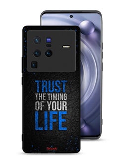 Tolwak Vivo X80 Pro Protective Case Cover Trust The Timing Of Your Life  - Image 1