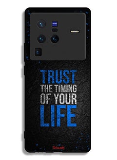 Tolwak Vivo X80 Pro Protective Case Cover Trust The Timing Of Your Life  - Image 2
