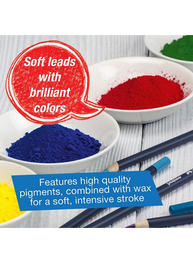 FABER-CASTELL Faber-Castell Goldfaber Color Pencils Tin Set, 24ct.  - Image 3