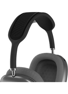 Headband Cover For Airpods Max Washable Soft Silicone Headphone Headband Protectors Comfort Cushion Top Pad Protector Sleeve Compatible With Airpods Max Black