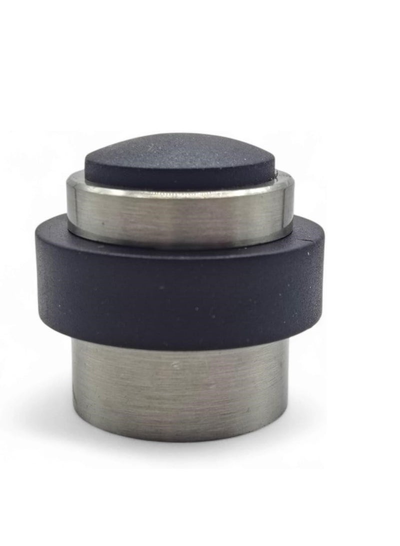 Silver Stainless Steel Door Stopper - Image 1
