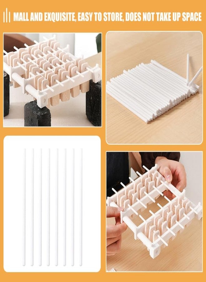 VOSAREA 8pcs Ceramic Rods Beads and Pottery Crafts Ideal for Cone 6 Firing 10cm Length Bead Rack - Image 4