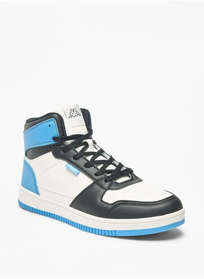 Kappa Men's High Top Sports Shoes with Lace-Up Closure