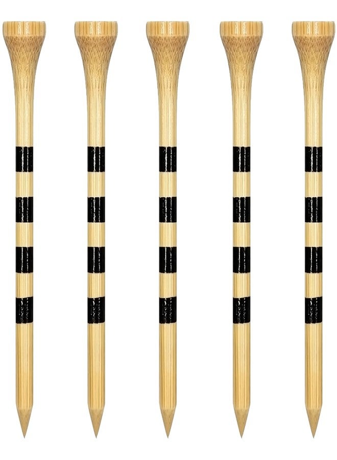 Zivisk Wooden Golf Tees 2-3/4" 100 Count 70mm Natural Color - Image 1