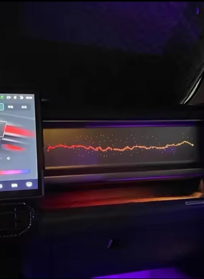 AL RAID Fit for JETOUR Traveller Shanhai T2 2023-2024 Car Co-pilot Starry Sky Light Panel Special Ambient Light Modification 64 Color Starry Skyp - Only suitable for models with original car ambient lights - Image 2