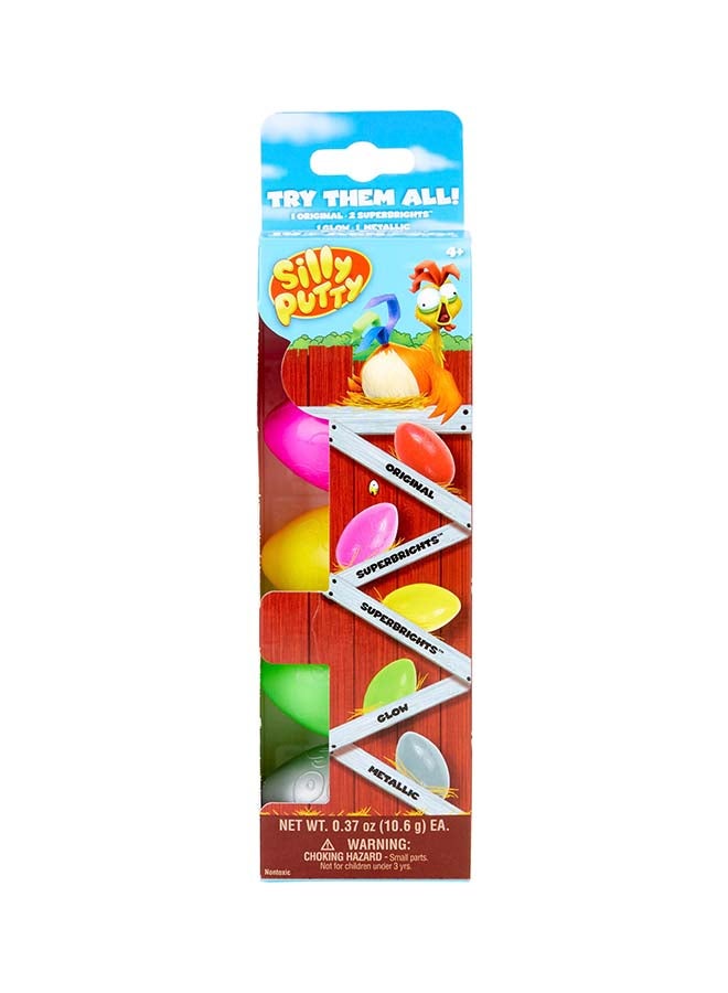 Crayola باك مختلط من سيللي باتي 5 قطع - Image 3