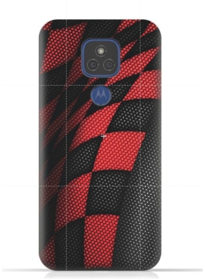 إيه إم سي ديزاين غطاء حماية بطبعة هاتف موتورولا موتو E7 بلس