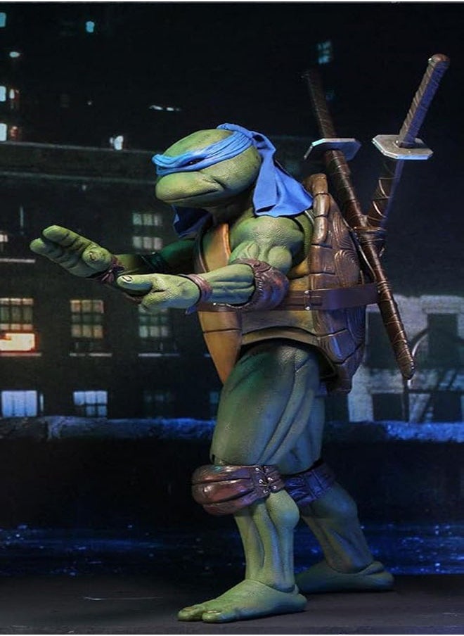 General Teenage Mutant Ninja Turtles anime characters 1990 movie version characters, set of Teenage Mutant Ninja Turtles characters Figma model doll Brinquedos 18 cm  - Image 4