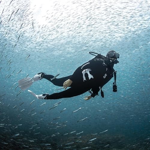 SCUBAPRO Seawing Nova Scuba Fin Set Open Heel with Bungee Strap for Recreational Scuba Diving and Snorkeling XLarge White - Image 3