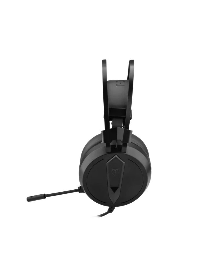T-DAGGER T-Dagger Ural T-RGH302 Gaming Headset – Premium 53mm Audio Drivers, High-Sensitivity Microphone, RGB Breathing Backlight, and USB Plug and Play for Ultimate Gaming Experience  - Image 4