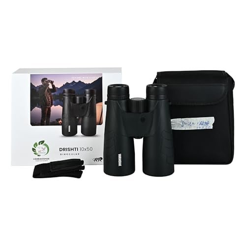 Vanrakshak Drishti 10x50 Professional Binoculars for Adults | High Power Long Range Binoculars | Waterproof & Fogproof Compact Binocular for Bird Watching, Wildlife Safari, Trekking, Travel & Outdoor - Image 5