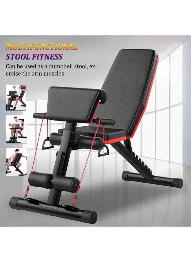 Dumbbell Weight Bench Foldable Workout Weight Bench Incline Decline Adjustable Benches Multifunctional Workout Weight Fitness Bench Strength Training Bench Exercise Equipment For Home Gym - pzsku/Z88B925E0331FF0985E19Z/45/_/1723624335/03ffaf81-b6a5-4d65-9a93-443de9abd028