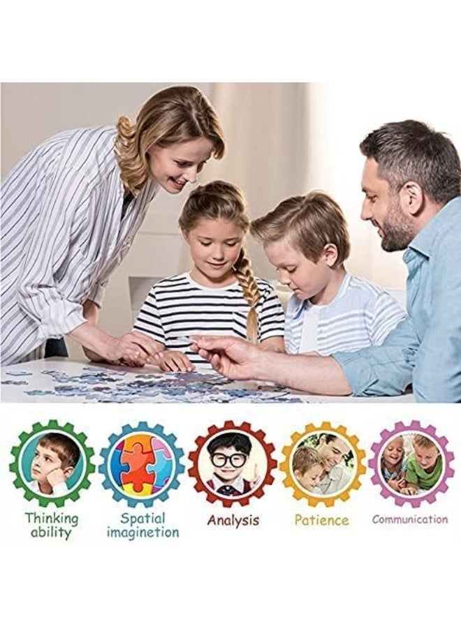Capstro 1000 PCS Landscape Jigsaw Puzzle for Adults & Teens – Puzzle with High Definition Artwork, Challenging Brain Game & Relaxing Family Activity Gift – Paris Avenue - Image 5