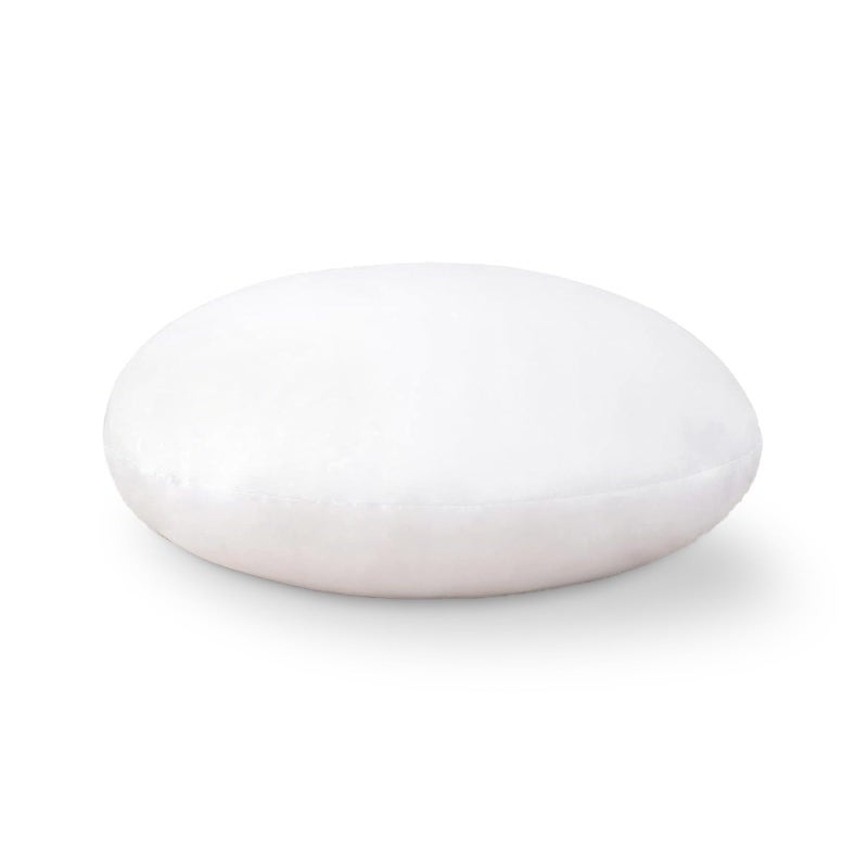 MIULEE 26 Inch Round Throw Pillows Pillow Insert Floor Pillow Form Stuffer Sham for Decorative Cushion Bed Couch Sofa Wedding