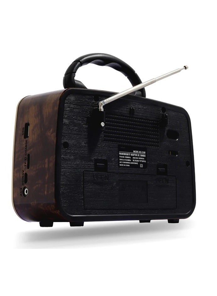 HI-FI RADIO FM/AM/SW 3 BAND RADIO USB/TF/BT PLAYER