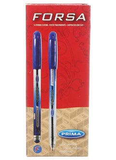 PRIMA BALLPOINT PEN PRIMA FORSA 0.7 MM RED - 10 pens  - Image 3