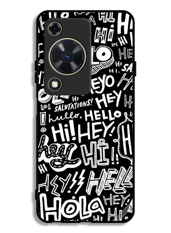 Covernex Huawei Enjoy 70 Protective Case Cover Hi Hello Tags - Image 1