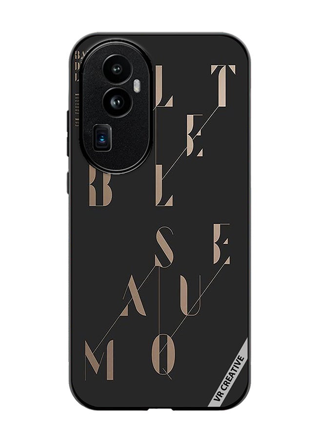 VR CREATIVE Protective Case Cover For Oppo Reno 10 Pro Plus Ballet Masque Design Multicolour - Image 1