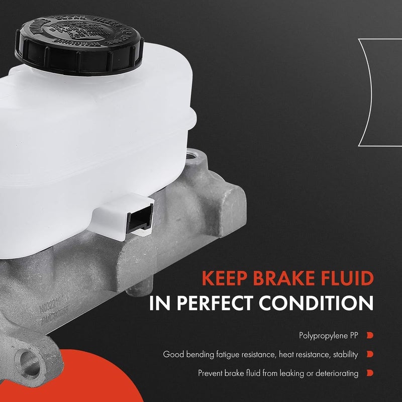 A-Premium Brake Master Cylinder with Reservoir and Sensor - Image 3