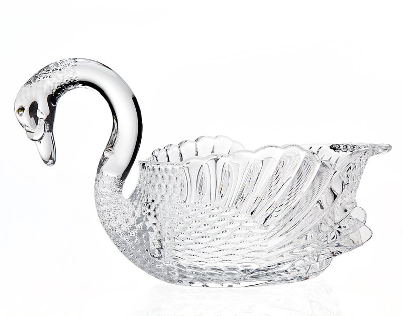 Godinger Swan Centerpiece Bowl Crystal Giftware - Image 3